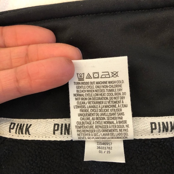 PINK Baltimore Orioles Zip Up Sweatshirt / Jacket - Picture 5 of 7